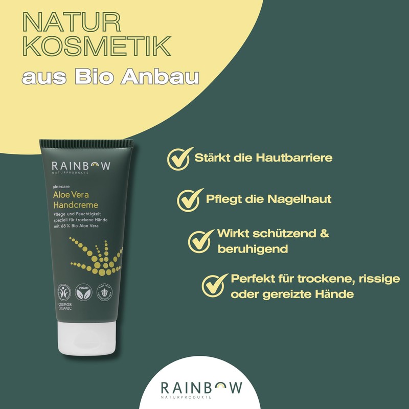 Rainbow Aloecare Aloe Vera Hand Cream 100 ml