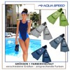 Aqua Speed Short Flippers For Adults And Children, High Tech