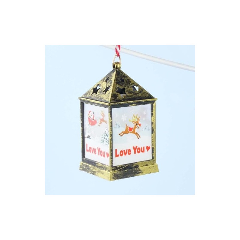 Mulberry Studios Starlight Lantern Christmas Tree Hanger Family & General