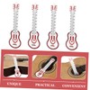 Kisangel 4pcs Thermometer for Indoor Use Durable Temperature Gauge for