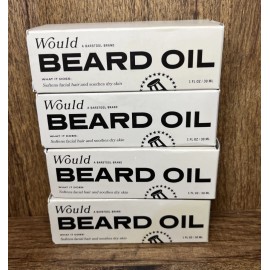 Would NEW (Lot of 4) Would A Barstool Brand Beard Oil 1oz each Softens Facial Hair