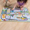 Melissa & Doug Race Around the World Tracks Cardboard Jigsaw