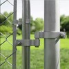 Dailydanny 2 Pack Chain Link Fence Frame Gate Post Male