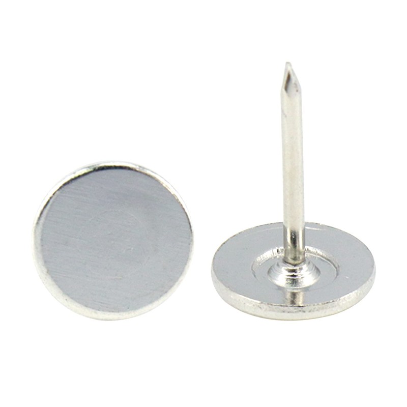 S SYDIEN 100Pcs Flat Head Upholstery Tacks Home Furniture Decor