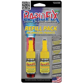 RapidFix UV Liquid Plastic Adhesive Refill 10 mL - Twin Pack, 6121830ES