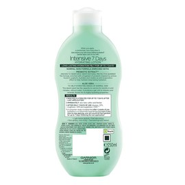 Garnier Intensive 7 Days Aloe Vera & Probiotic Extract Body Lotion 250ml, Hydrating and Refreshing Moisturiser, Up to 7 Days Hydration, For Normal Skin, Fast Absorbing & Non Greasy