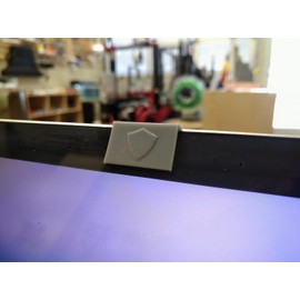 Generic Privacy Shield Camera Cover for Laptops (Black, 5mm)