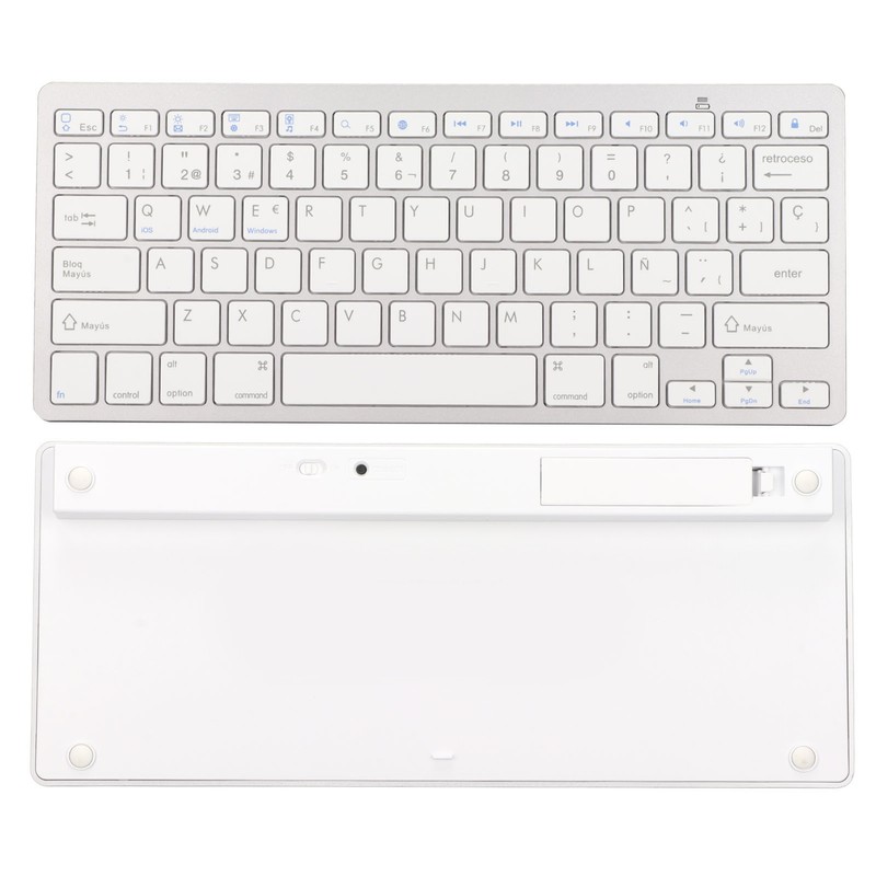Wireless Keyboard Ultra Lightweight Ergonomic Compact Keyboard for IOS, for