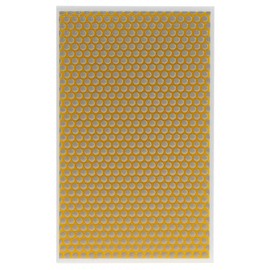 KGS PRO Diamond Hand Sanding Blocks Used Wet/Dry on Glass, Tiles, Ceramics, Concrete, Bricks, Stone, Wood, Paint, Fibre-Glass, Composites etc. Fine Sanding Sponge in Grit 500 Yellow/White, 1 pc/Pack