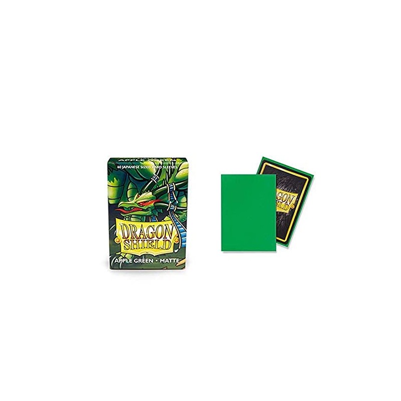 Dragon Shield Matte Mini Japanese Apple Green 60 ct Card