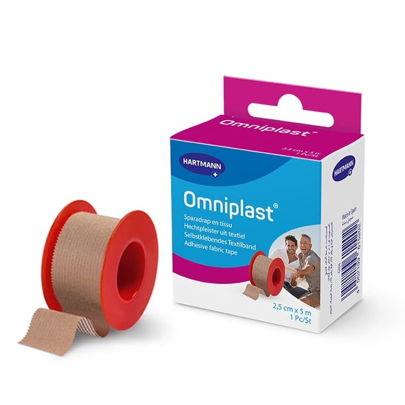 Omniplast - Sparadrap In Tessuto - Forma Modulabile - Mantiene
