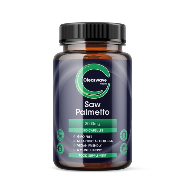 Saw Palmetto Extract - 3000 mg per Daily Dose -