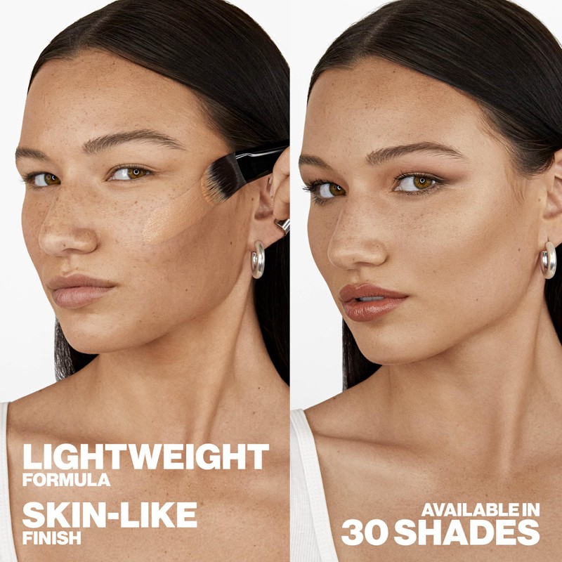 Smashbox Always On Foundation with Hyaluronic Acid, Medium-To-Full Coverage, Evens
