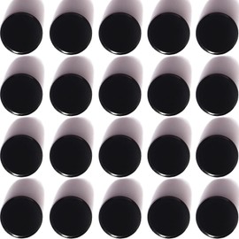 ZDZBLX Fridge Magnets Refrigerator Magnets, 20 Pcs Magnet Strong Magnets Small Magnets for Whiteboard, Round Cute Mini Magnets Heavy Duty Magnets for Fridge Crafts Locker Kitchen Office, Black Magnets