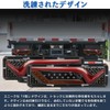PLEAVIT Tail Lamp, Truck, 24 V, Sequential, Flowing Turn Signal,