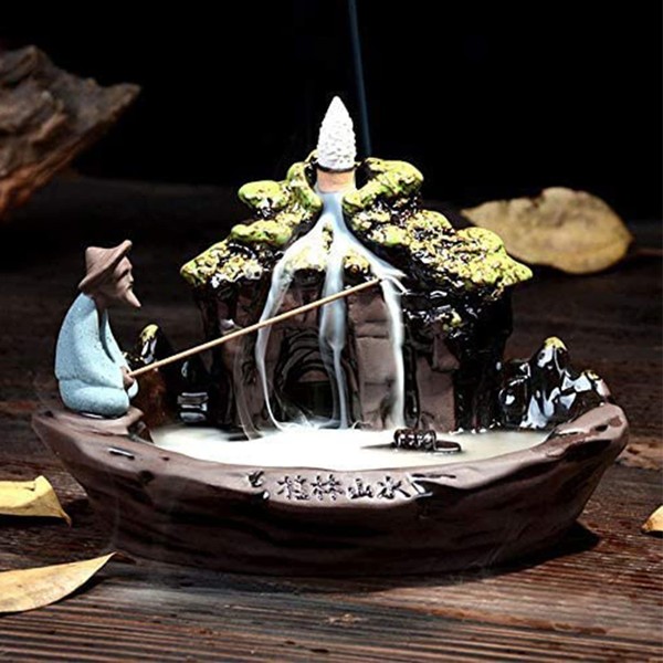 XUDREZ Guilin Incense Sticks Holders, Backflow Incense Burner, Incense Holder