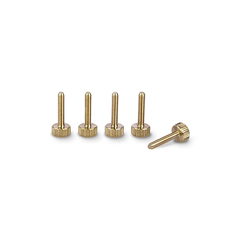 PrecisionGeek Brass M3 x 15mm - 8mm dia - Flat