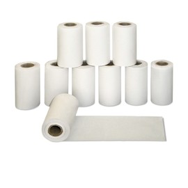 Pack of 100 Thermal Rolls 57 x 10 x 12 mm Diameter 30 mm Length 10 m BPA Free for EC Cash Devices Rolls Thermal Paper Made in Germany HUTNER