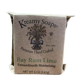 Kreamy Soaps Premium Hand Crafted Bay Rum Lime