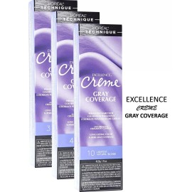 L'oreal NEW L'oreal Excellence Creme Gray Coverage 6 1/2.3 Lightest Golden Brown