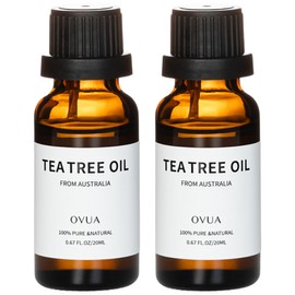 Obua Calming Organic Tea Tree Oil Concentrate Trouble Care, 2 units, 20ml / 오뷰아 카밍 유기농 티트리오일 원액 트러블케어, 2개, 20ml