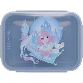 Beckmann, Fairytale Kids Lunch Box with Removable Divider Primary School Lunch Box Blue