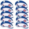 TOHMLAPE GOLF 10pcs UK Flag Patterned Neoprene Golf Club Wedge