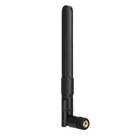 Antena WiFi Omnidireccional 2.4G / 5G / 5.8G 8dbi Antena Inalámbrica de Tarjeta de Red WiFi de Banda Dual SMA Macho, Adecuado para LAN Inalámbrica y Adaptador de Enrutador WiFi.(Negro)