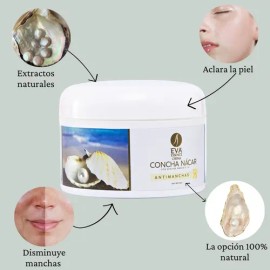 Pack 3 Cremas Sólidas Eva Essence Concha Nácar 400ml