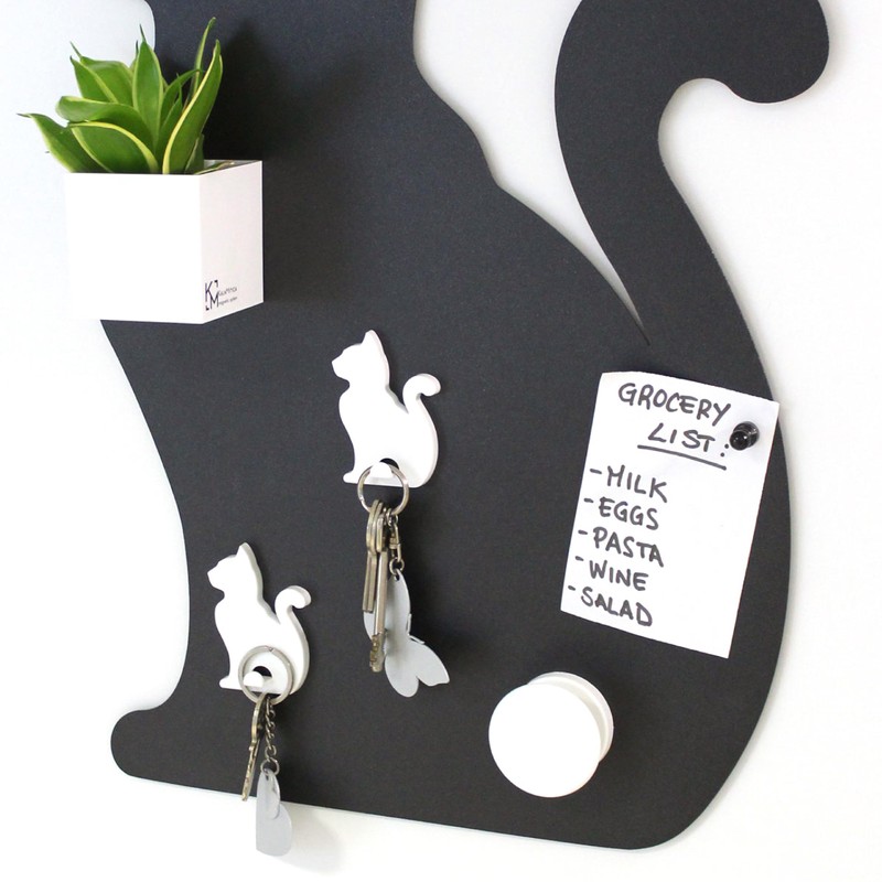 KalaMitica - Set of 2 Magnetic Wall Board Hangers with