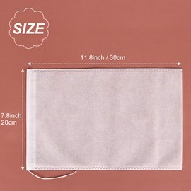 YQL Cold Brew Coffee Filter Bags, 8X12 Inch 50PCS No Mess Cold Brew Coffee Filters Disposable Mesh Brewing Bags Tea Filter Bag For Cold Brew Coffee or Tea(4x6/6x10inch Available)