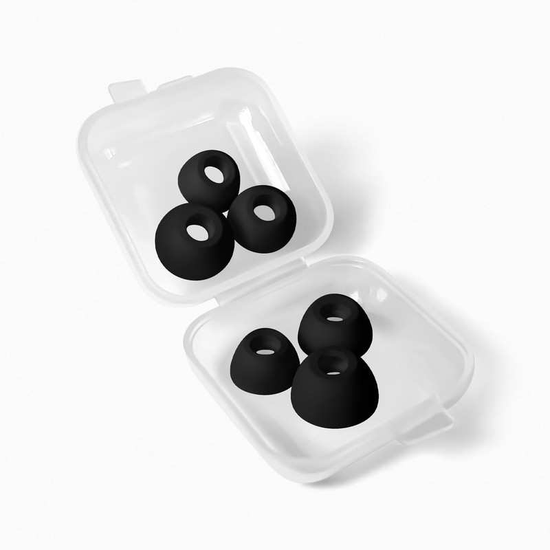 Geiomoo Silicone Ear Tips for Beats Solo Buds, Replacement Eartips