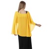 Wedding Stole Women's Armpit Chiffon Bride Stole and Scarf Wedding
