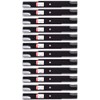 12PK Oregon 91-308 Standard Blades for 60" John Deere GDU10232,
