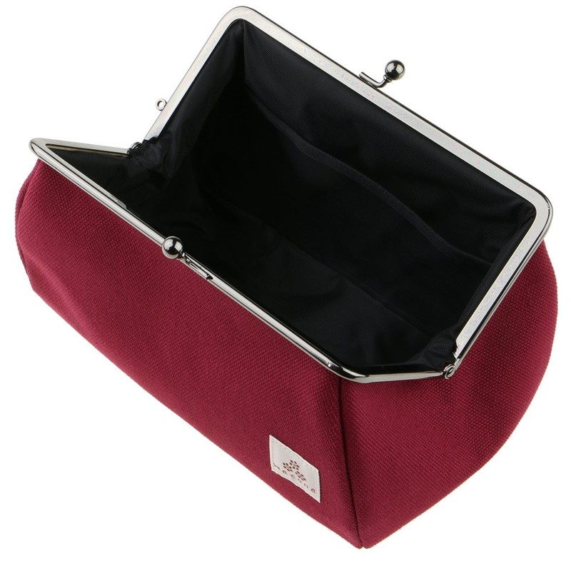 watona Canvas Purse Makeup Pouch, Cosmetic Pouch, 5.5 inch (Slim),