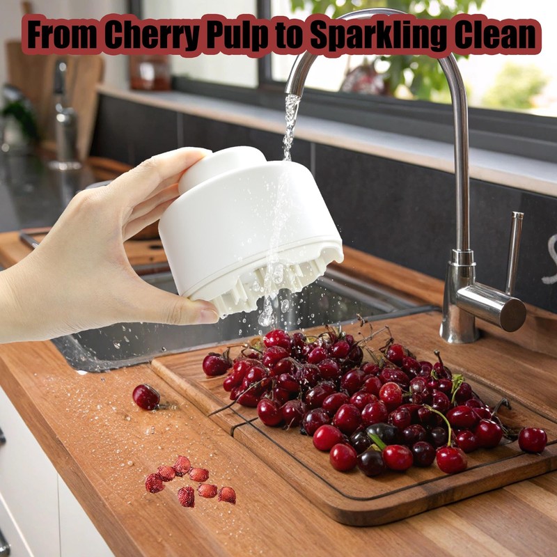 PCTC Cherry Pitter Tool - Pit Remover for Cherries &