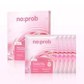 노프랍 /볼륨광채 핑크 콜라겐 하이드로겔 마스크 (5매입) Nofrab / Volume Glow Pink Collagen Hydrogel Mask (5 Sheets)