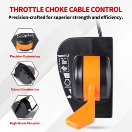 YDO Throttle Choke Cable Control for John Deere 107S D100 D105 D110 D120 X105 X115R X125 X145,Push Pull Cable Replace OEM# GY21983 GY21623 GY21307
