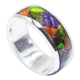 Ammolite Ring by Stones Desire (9.0)