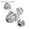 CoCud Stainless Steel Straight Grease Fitting, | M8x1.25mm Metric |