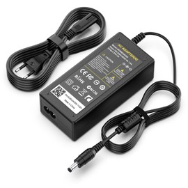 Etssembo Power Supply 24 V 3 A AC 100 V ~ 240 V to DC 24 Volt 3 Amp 72 W Transformer with 5.5 x 2.5 mm Plug for 5050 3528 LED Strip Light 3D Printer LED Driver CCTV Security System LCD Monitor