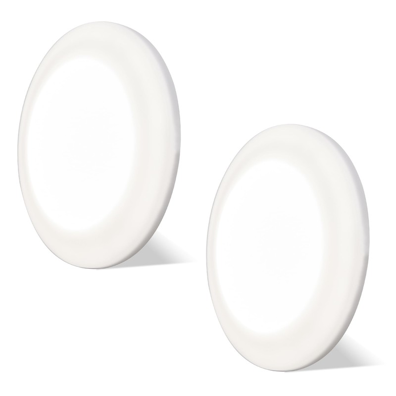 Facon 4.5" LED RV Puck Light Surface Mount - 2Pack,