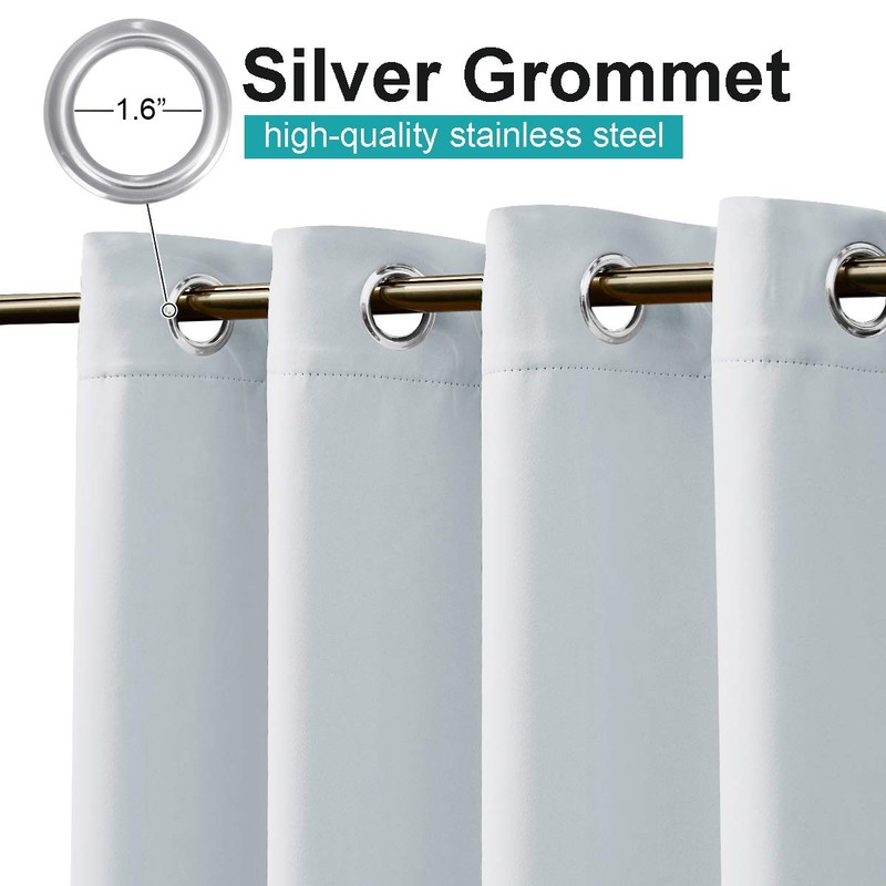 NICETOWN - Cortina de exterior impermeable para patio