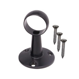 Round Wardrobe Rail for Hanging Clothes Rails 25mm (Centre Bracket)