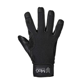 MOG Masters of Gloves Fast Rope Black 9163 Professional Fast Roping Rappelling Glove, Climbing Glove, Tactical Protection Glove for Emergency Service, Military, Police, Industrial Climbers, black