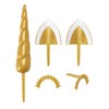 DecoPac 22646 Unicorn Creations DecoSet Plastic Gold