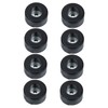 TEHAUX 8Pcs Speaker Spike Pad Durable Rubber Isolation Base for
