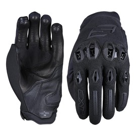 Five Motorcycle Gloves Black (Size: M) STUNT EVO2 Gloves