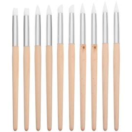 VILLCASE 10PCS Watch Dial Cleaning Pen, Wood Watch Cleaning Kit Oil Touch Tool Portable Watch Dial Pens Household Watch Movement Cleaners Watch Movement Cleaning Machine