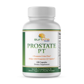 Prostate Formula- Helps with Frequency and Urgency - 120 Capsules - Contains Saw Palmetto and Beta Sitosterol
